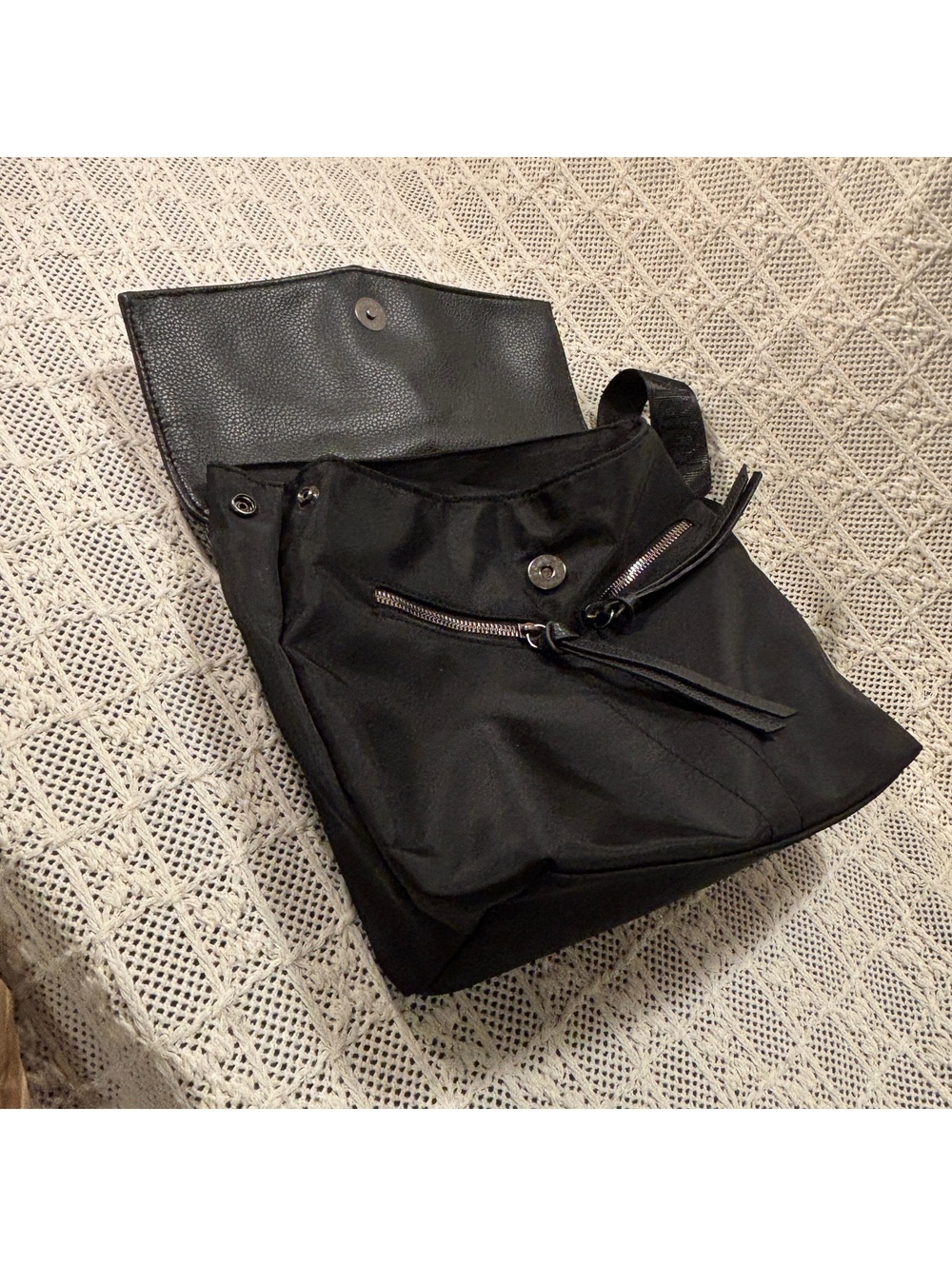 Botkier Mini Trigger Black Backpack - Picture 4 of 7